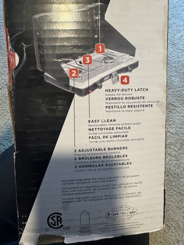 Jack Daniel’s Coleman Outdoor Camp Grill! BRAND NEW! VERY RARE! - Picture 4 of 6