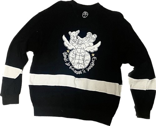 JC De Castebajac black and white sweatshirt - Picture 2 of 7