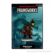D&D Frameworks W01 Dwarf Fighter Mężczyzna