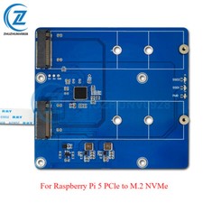 For Raspberry Pi 5 PCIe M.2 Dual NVMe SSD Expansion Board Quality Rapidly Rapid