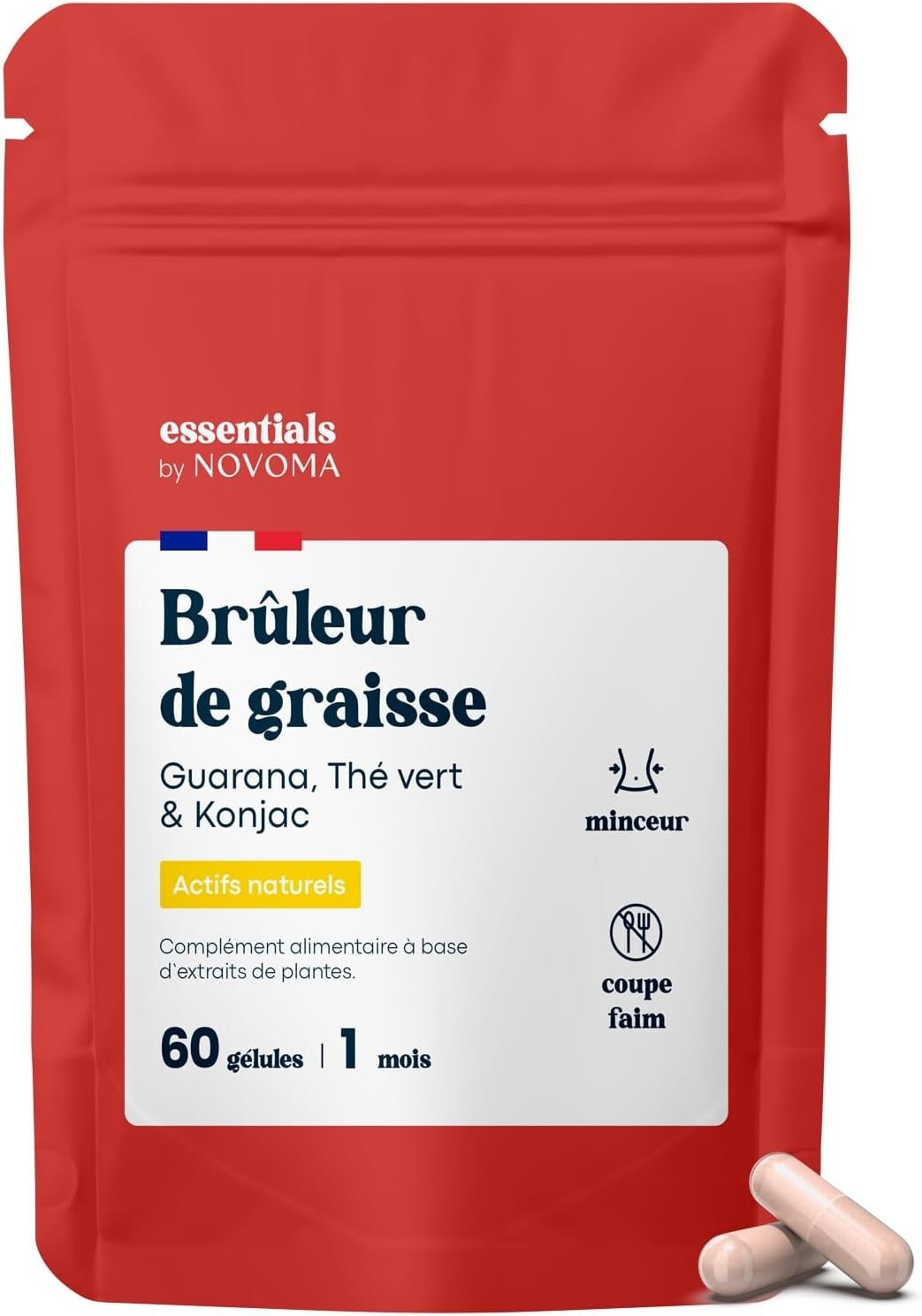 Brûleur Puissant Guarana et Thé Vert pour le Métabolisme - Cure 60 Gélules