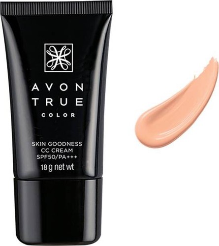 AVON True Color Skin Goodness Color Corrector CC Cream Nude Foundation (18g) - 第 3/3 張圖片