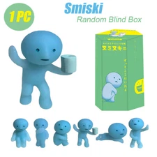 Smiski Hippers Decorative Mini Figures Random Blind Box Toilet Series 2025 Toys