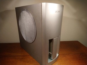 sony bass reflex subwoofer