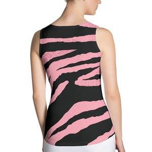 red tiger stripe shirt