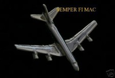 707 B-707 JET AIRLINER 3D GOLD HAT PIN B707 PILOT CREW WING MADE IN USA AIRLINE