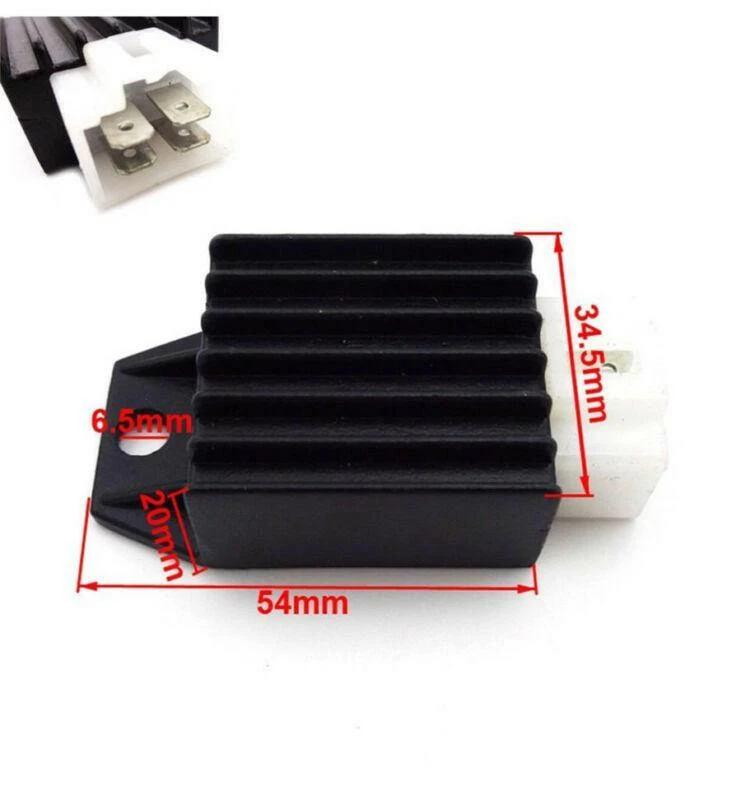 Bobina de encendido CDI regulador rectificador relé para 50cc 70cc 90cc 110cc ATV Quad Foto 4 de 4