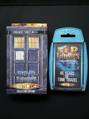 Top Trumps: Doctor Who - Collector's Edition, 45 Years Of Time Travel NEW/SEALED