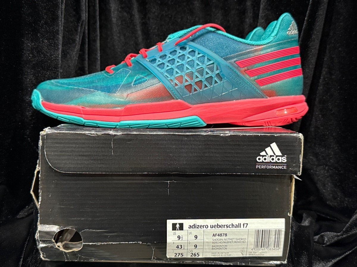 adidas Adizero Ueberschall F7 Badminton Shoes Men's Indoor [US:9.5