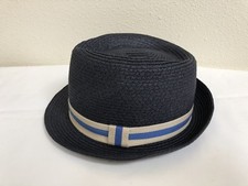 New Crewcuts J. Crew Kids Boys Blue Dress Hat Size L/XL