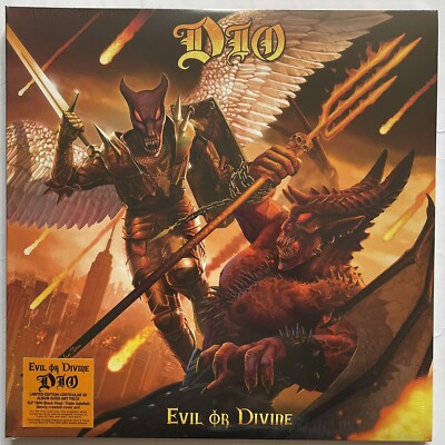 Dio Evil Or Divine Lenticular Cover Vinyl Schallplatte Neu Versiegelt 4050538629675