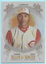 2021 Topps Allen & Ginter Hot Box Foil #78 Barry Larkin Cincinnati Reds HOF