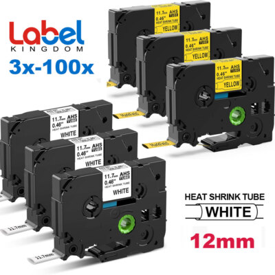 Schrumpfschlauch Brother P-Touch HSe-211 HSe-231 HSe-631 HSe-621 3x-100x