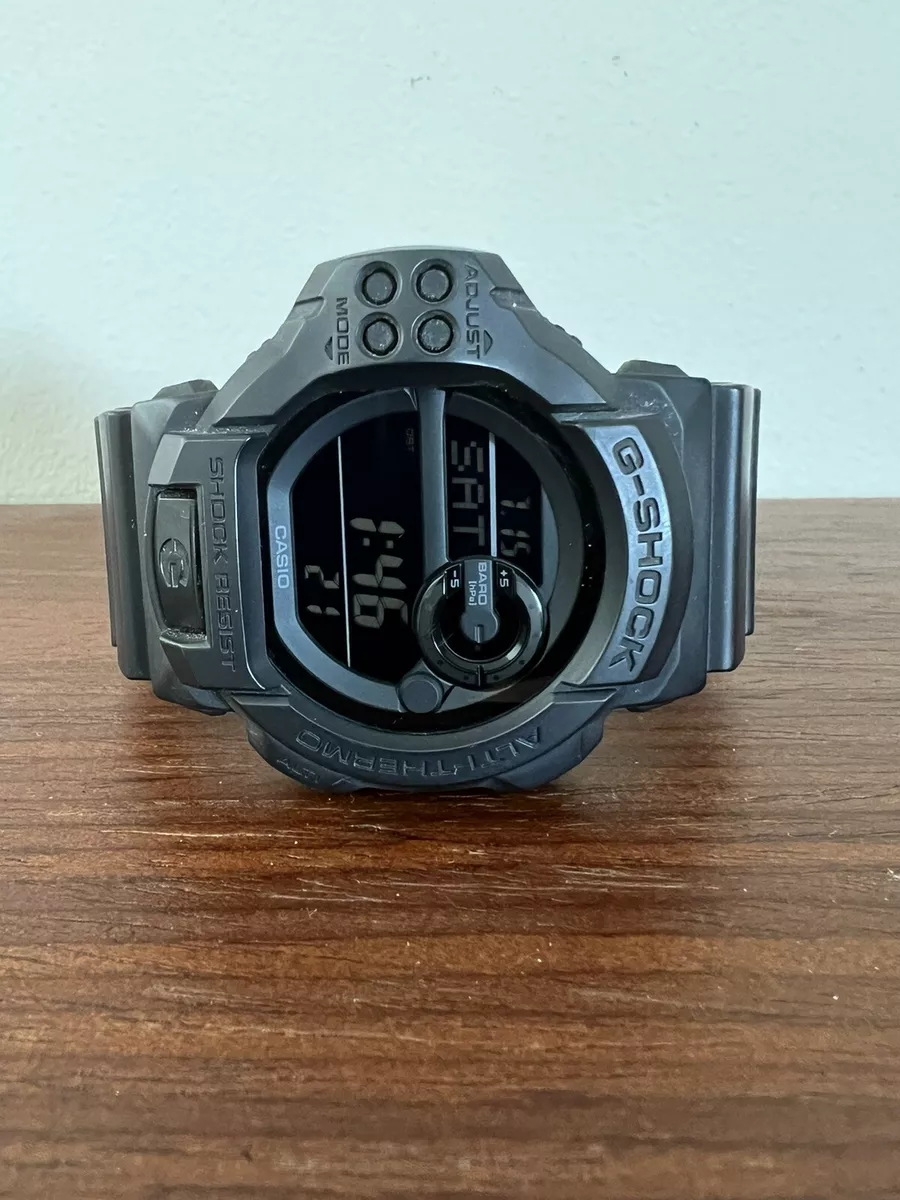 Casio G SHOCK GDF 100BB 1 Barometer Altimeter Thermometer RARE