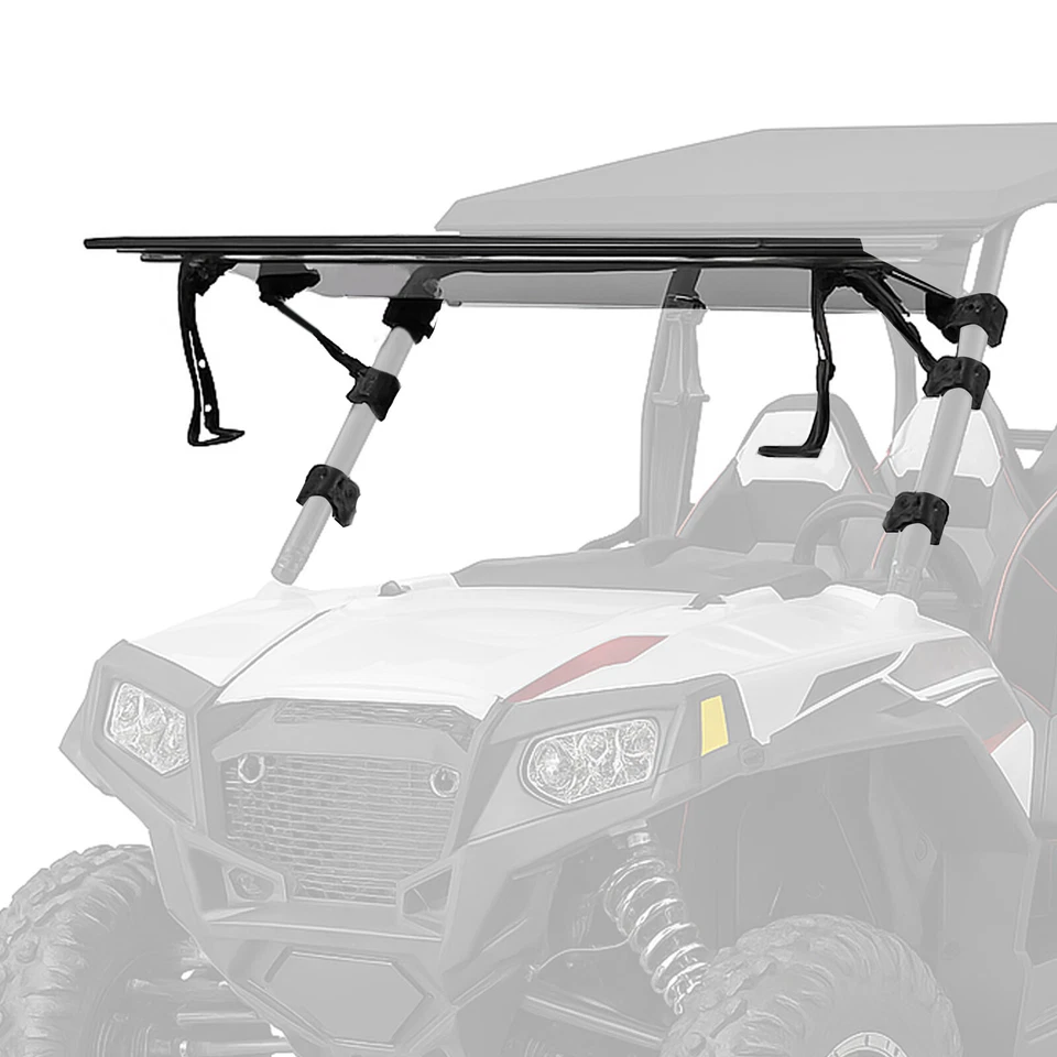 Clear Windshield Flip For Polaris RZR 800 570 / RZR XP 900 / XP 4 800 900 11-14 - Image 2 of 4