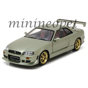Greenlight 1999 Nissan Skyline Gt R R34 1 18 Diecast Millennium Jade Ebay