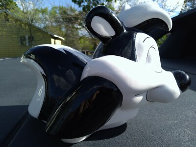 Vintage Looney Tunes 1996 Pepe Le Pew And Penelope Cookie Jar | eBay