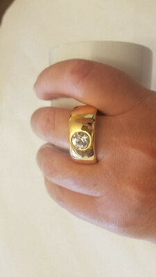 Floyd 2 Carat "Diamond Gold Ring" Porcelain Cup Coffee Mug Swarovski  Crystal Ha | eBay