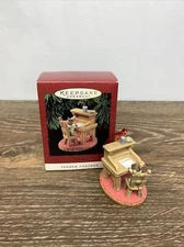 1995 Hallmark Keepsake ~ Tender Touches ”Wish List” Collectible Holiday Ornament