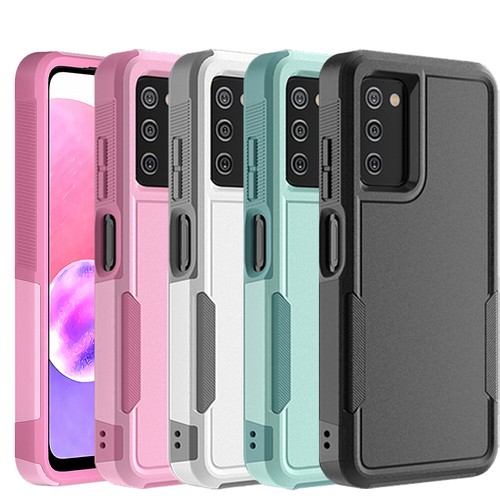 For Samsung Galaxy A03S TPU Phone Case Rugged Shockproof Heavy Duty Armor Cover
