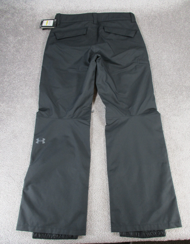 Under Armour Snow Pants Mens Medium Sticks And Stones Dark Gray NEW - Picture 12 of 13