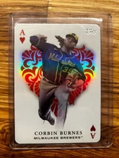 Corbin Burnes 2023 Topps Series 1 All Aces Card #AA-10 Milwaukee Brewers