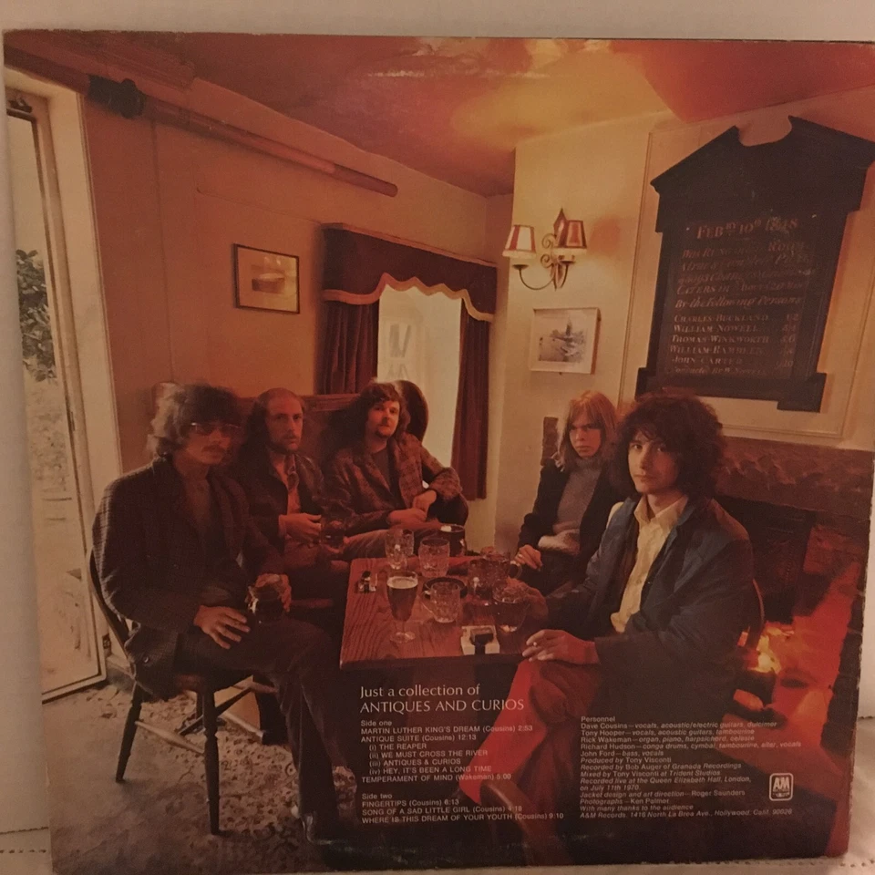 STRAWBS              LP      JUST A COLLECTION OF ANTIQUES & CURIOS - Image 2 of 4