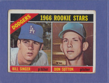 1966 Topps Don Sutton #288 HOF RC Los Angeles Dodgers Rookie LOW GRADE