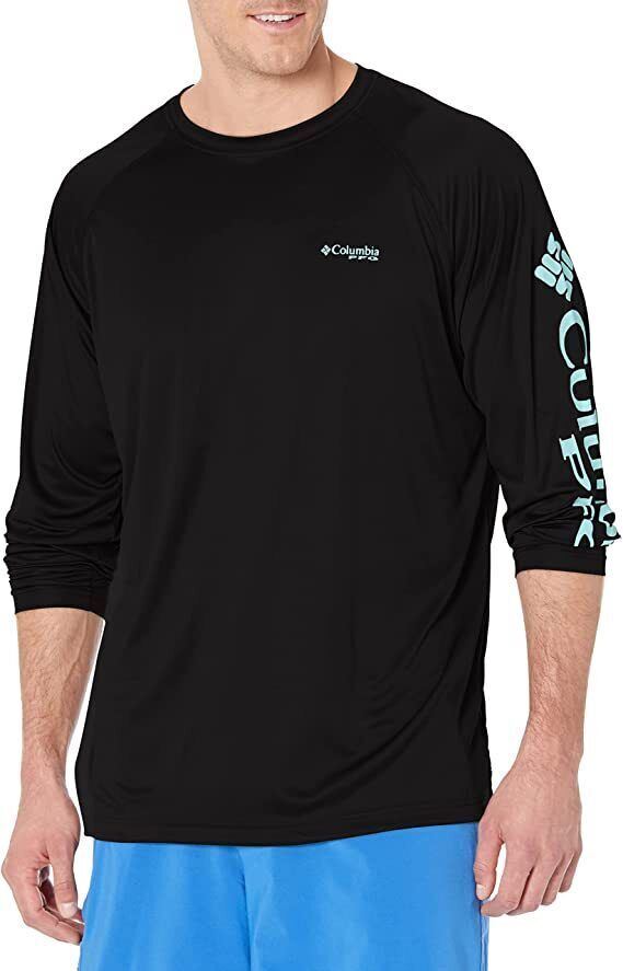 (取寄) コロンビア メンズ ビッグ アンド トール ターミナル タックル L/S シャツ Columbia men Big & Tall Terminal Tackle L/S Shirt Black/Gulf Stream Logo Columbia Mens Terminal Tackle Long Sleeve Shirt Black Gulf Stream