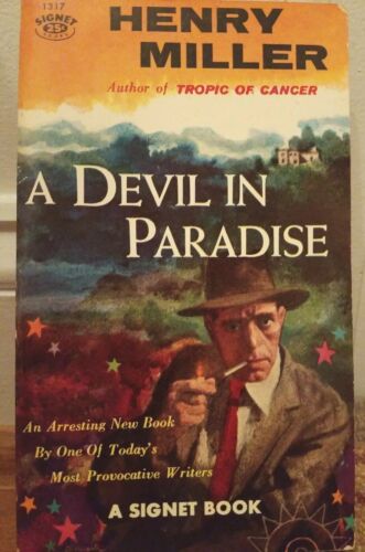 A Devil in Paradise Henry Miller 1st printing 1956 pb