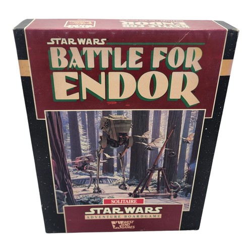 NEW Star Wars Battle For Endor UNPUNCHED West End Games NIP 1989 Heroic Battles - Picture 5 of 7