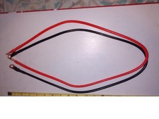 black red 8 AWG Gauge Marine Power Electrical Inverter Cable Wire set - 36"