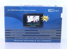 ECL-V600 Color Video Door Phone with 7" Screen - Eclipse CCTV ECL-V600W White 
