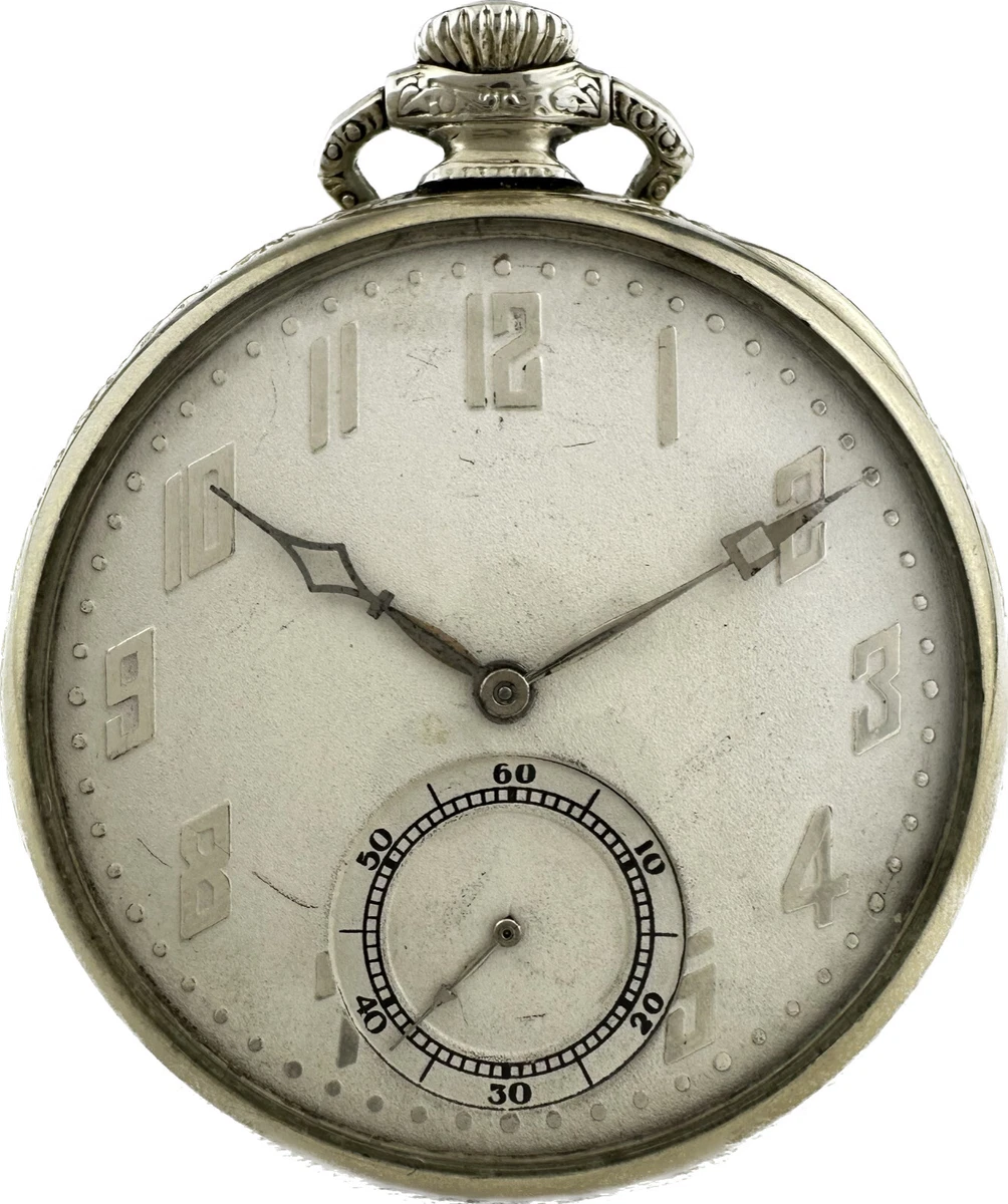 Zenith gold top pocket watch