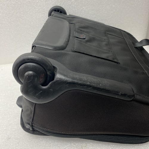 TUMI Alpha 26102DH Ballistic Nylon Rolling Carry On Briefcase Luggage Read - Picture 11 of 18