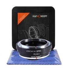 K&F Concept FD-M4/3 Adapter Canon FD Micro Four Thirds FD-MFT M43 Canon FD-M4/3
