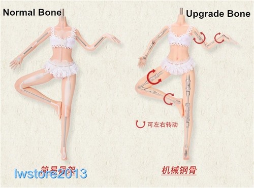 LDDOLL 25M 1/6 Anime 12" Seamless Female Action Figure Body For OB Azone Head - Picture 8 of 13