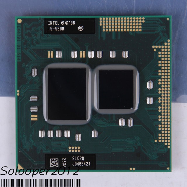 Intel Core I5 580m 2 66ghz Dual Core Cpad Processor For Sale Online Ebay