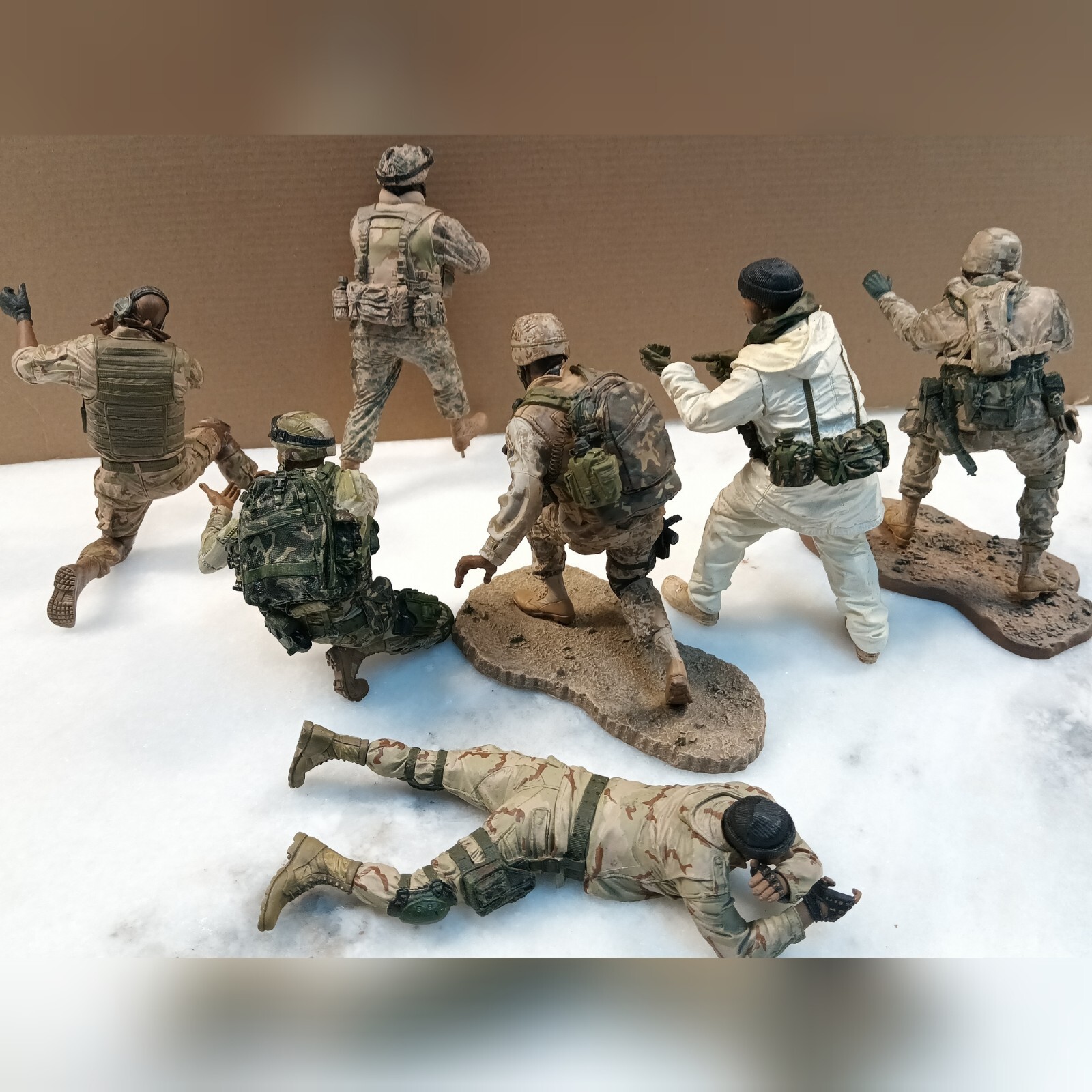 Mcfarlane Military Action Figures Special Forces Marine Navy Army Soldiers Lot 7 eBay