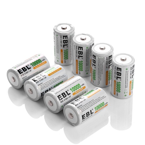 Lot C D Cell Rechargeable Batteries 5/10AH NI-MH / AA AAA 9V C D Battery Charger - Picture 22 of 115