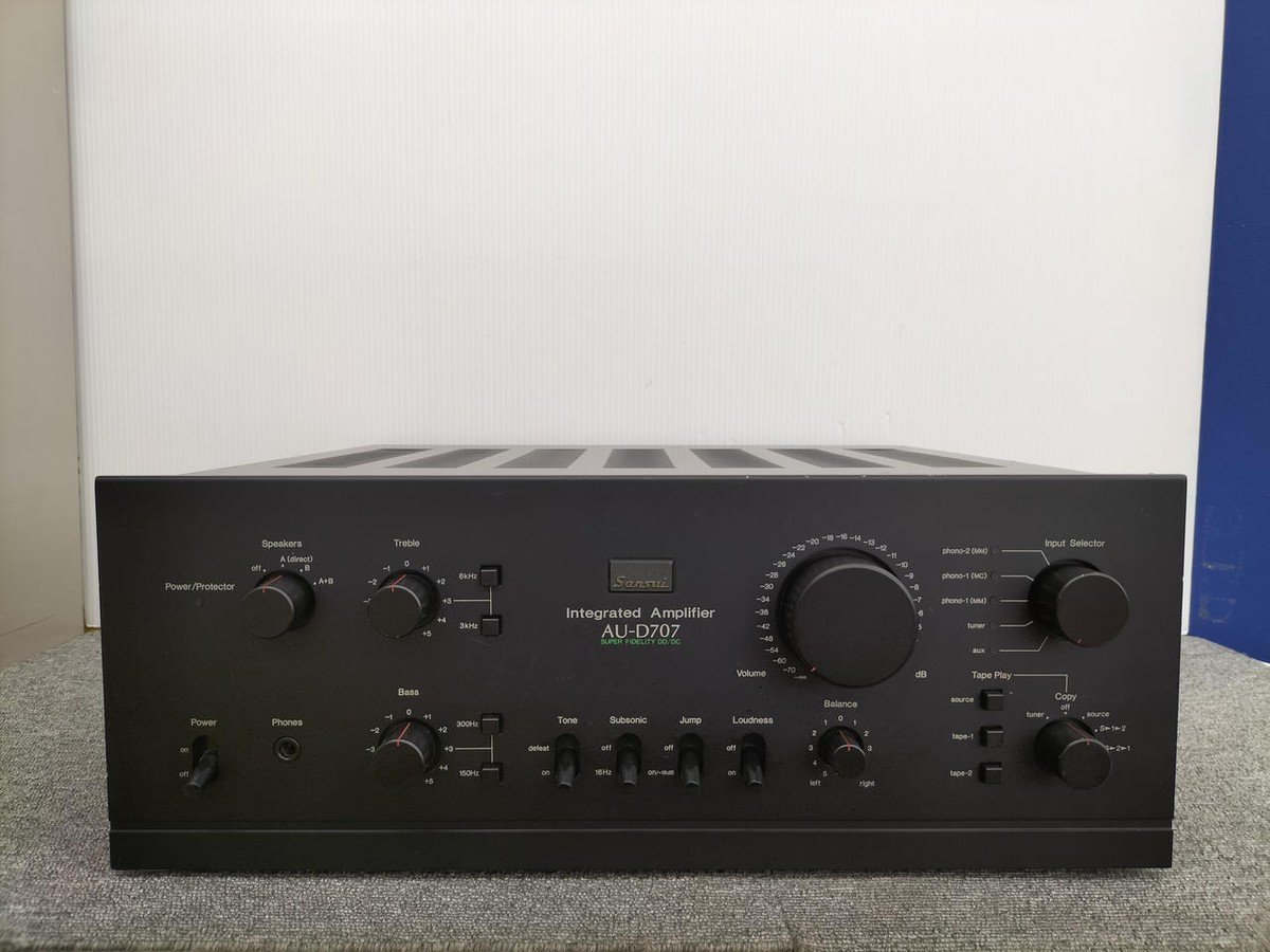 SANSUI Model number: AU-D707 Integrated Amplifier | eBay