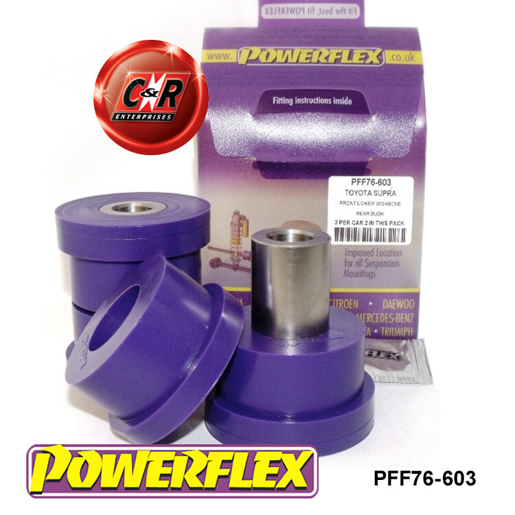 Powerflex Anteriore Forcella Inferiore Boccole Posteriori Per Supra 4 JZA80