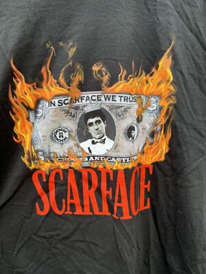 Crooks and Castles X Scarface Collab T Shirt Large Officially