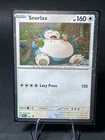 Pokémon TCG Snorlax SVP 122 Black Star Promo Holo *LP Read Description*