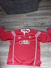 Adidas British & Irish Lions Rugby Shirt From The 2001 Tour to Australia Size XL