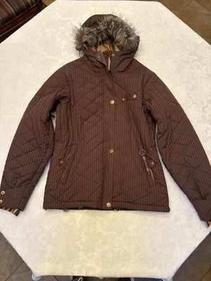 Ride Snowboarding Hooded Jacket Women s Size M Waterproof Breathable Specialized
