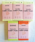 Grind Coffee Pods - 5 x 10 Pods - Vanilla, Pistachio, Pumpkin Spice