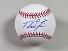 Michael Conforto Signed Official Baseball COA ROMLB Dodgers Mets Giants