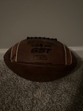 Wilson GST Football NFHS NCAA Football Ball F1004 1001 Pattern Brown Leather USA