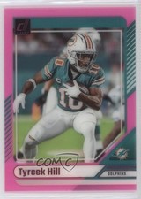 2024 Panini Clearly Donruss Pink Tyreek Hill #33 1qr7
